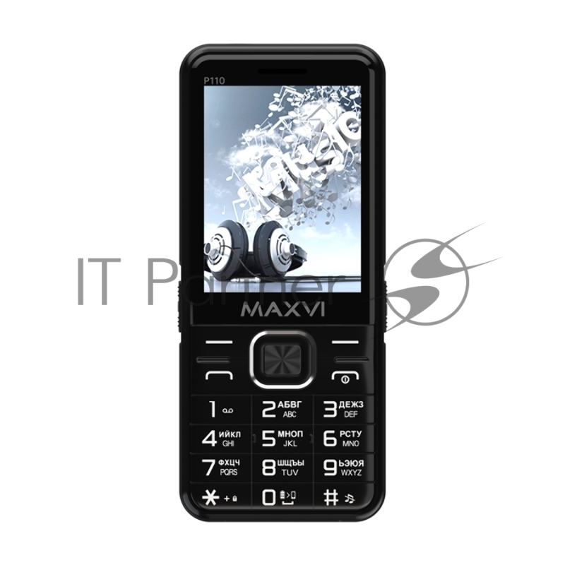 Мобильный телефон Maxvi P110 black