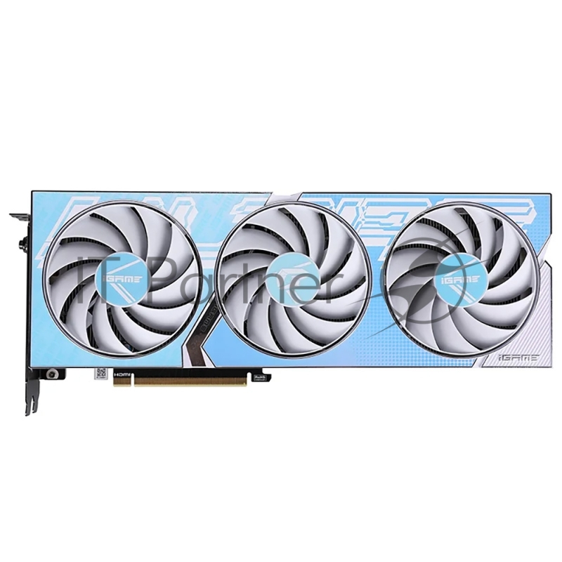 Видеокарта Colorful GeForce RTX 4060 Ti Ultra W OC 8GB-V 128-bit GDDR6 DPx3 HDMI 3FAN RTL