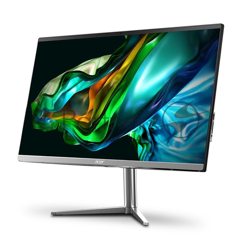 Моноблок Acer Aspire C24-1300 23.8 Full HD Ryzen 3 7320U (2.4) 8Gb SSD512Gb RGr CR Eshell GbitEth WiFi BT 65W клавиатура мышь Cam черный 1920x1080