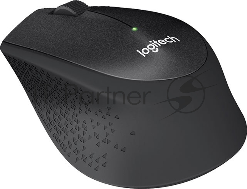 Мышь Logitech M330 Silent Plus черный оптическая (1000dpi) silent беспроводная USB (2but)