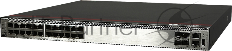 Коммутатор Huawei S5731-S24P4X (24*10/100/1000BASE-T ports, 4*10GE SFP+ ports, PoE+,1*600W ) + Basic Software