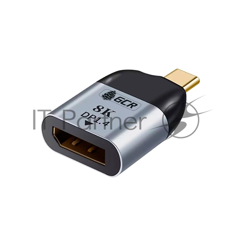 GCR Переходник USB Type C > DisplayPort 1.4 8K, M/F, GCR-53390