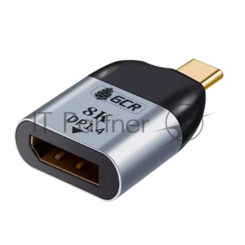 GCR Переходник USB Type C > DisplayPort 1.4 8K, M/F, GCR-53390