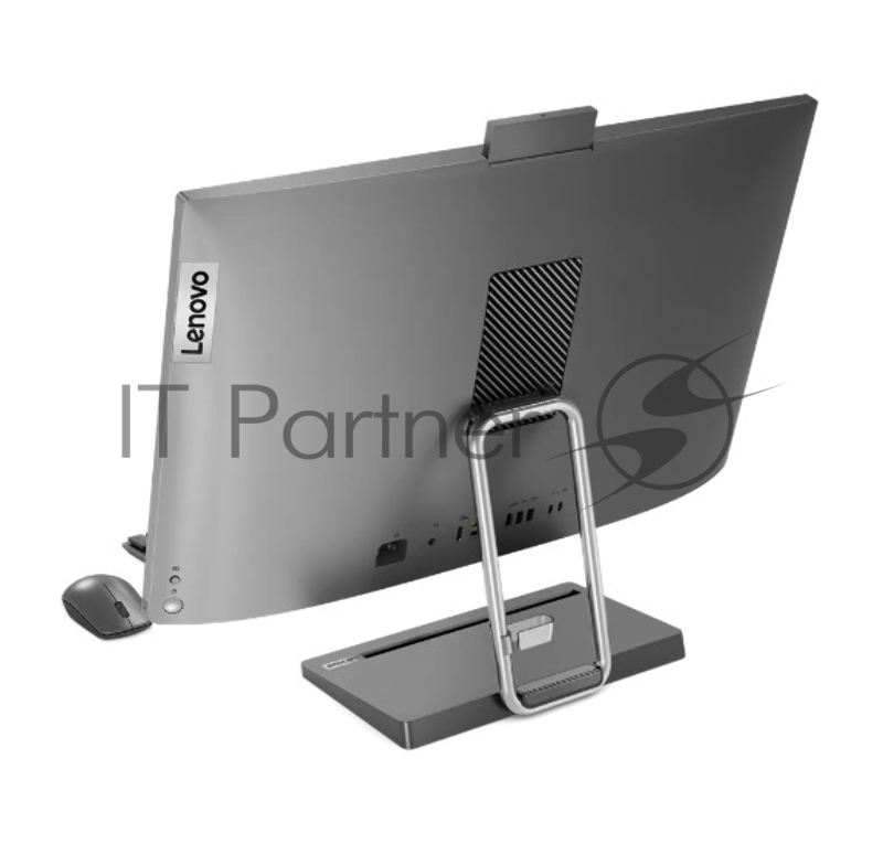 Моноблок Lenovo IdeaCentre AIO 5 27IAH7 27 QHD (2560x1440) IPS 350N, i5-13500H, 2x8GB SO-DIMM DDR5 5200, 512GB SSD M.2, Iris Xe, WiFi6, BT, 5.0MP+IR Cam, Wireless KB&Mouse, Win 11 Pro, Storm Grey, 1Y