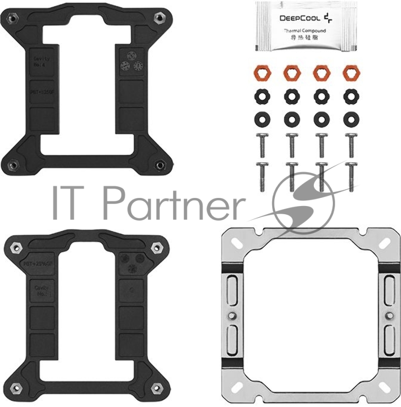 Кулер ЦП DEEPCOOL LGA1150/LGA1151/LGA1155/LGA120 75.89 фут3/мин TDP 220 Вт Вес 1 кг R-AG400-BKLNMC-G-1