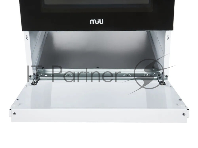 Кухонная плита MIU 5010 ERP ГК LUX белая с электродуховкой