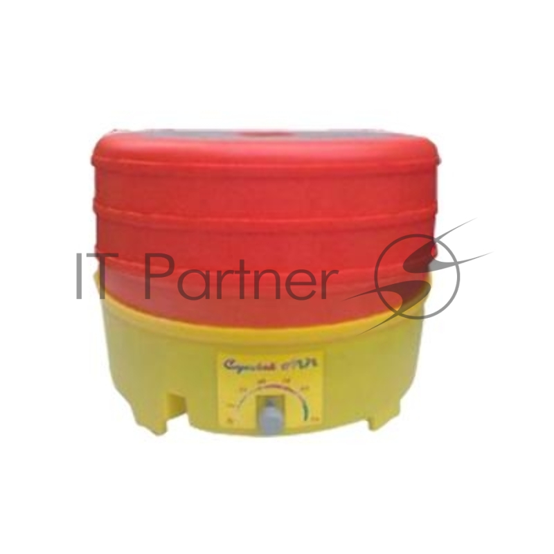 Сушилка для овощей и фруктов Курск Суховей МП с вентилятором, 3 поддона