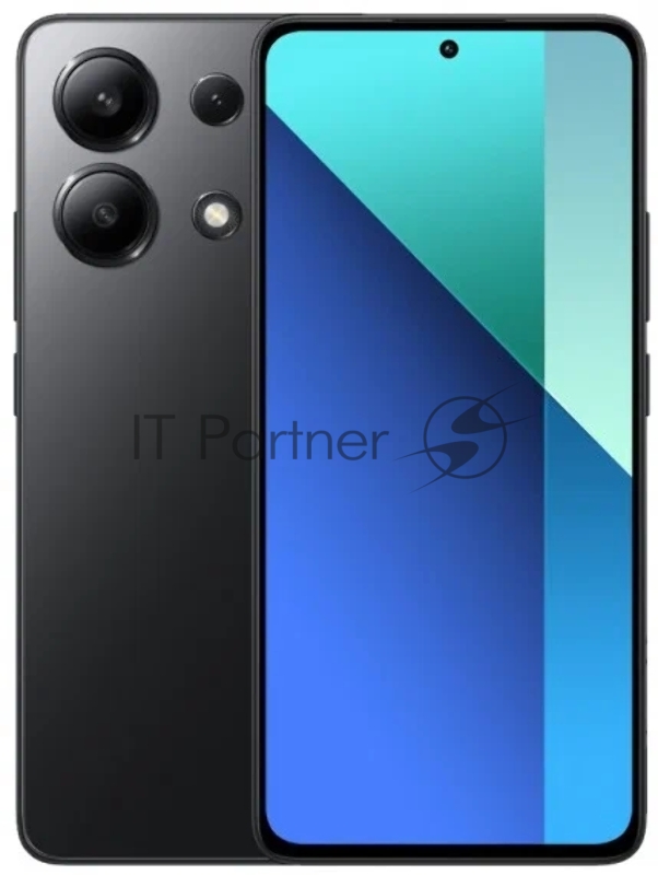 Смартфон Xiaomi Redmi Note 13, 8+256, Midnight Black (52927)