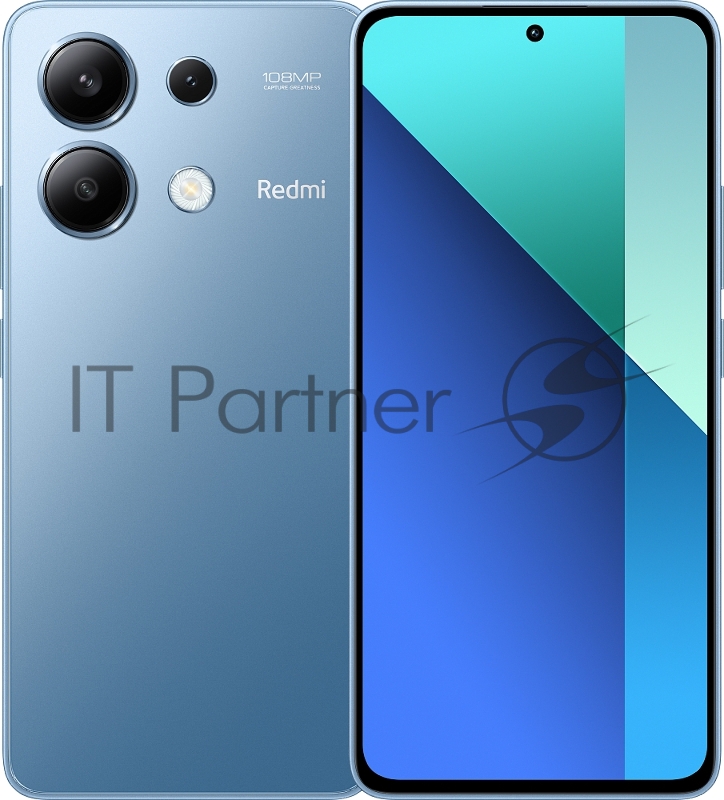 Смартфон Xiaomi Redmi Note 13, 6+128, Ice Blue (52917)
