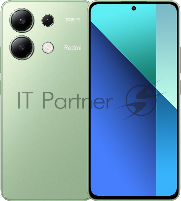 Смартфон Xiaomi Redmi Note 13 RU 8+256 Mint Green (53387)