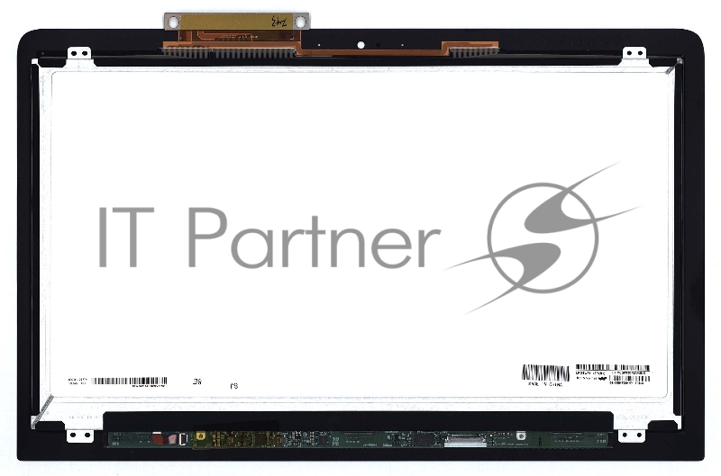 Модуль (матрица + тачскрин) LP156WF6(SP)(B1) черный