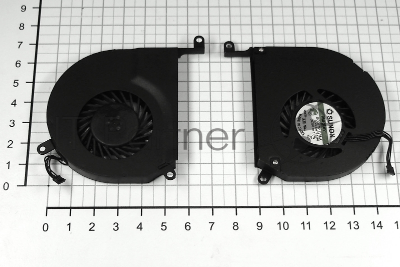 Вентилятор (кулер) для ноутбука Apple Macbook Pro 15 A1286 левый