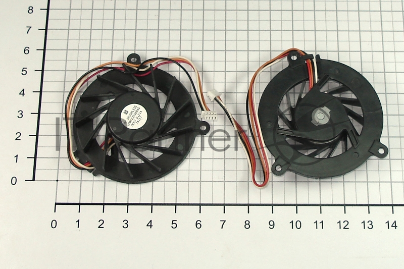 Вентилятор (кулер) для ноутбука Asus A8 F3J F7 F8 F9 Z53 Z99 X80 X81 (длинный провод) 4pin