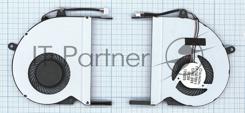 Вентилятор (кулер) для ноутбука Asus F401 X401 VER-1