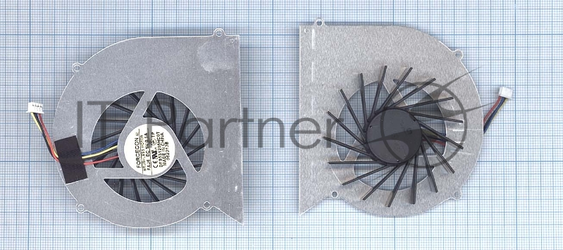 Вентилятор (кулер) для ноутбука Asus N43D, N43J, N43S