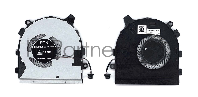 Вентилятор (кулер) для ноутбука Dell Inspiron 13 7390 7391