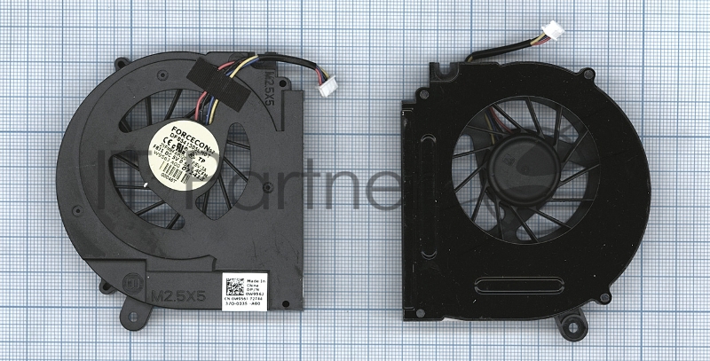 Вентилятор (кулер) для ноутбука Dell studio 1555 1557 1558