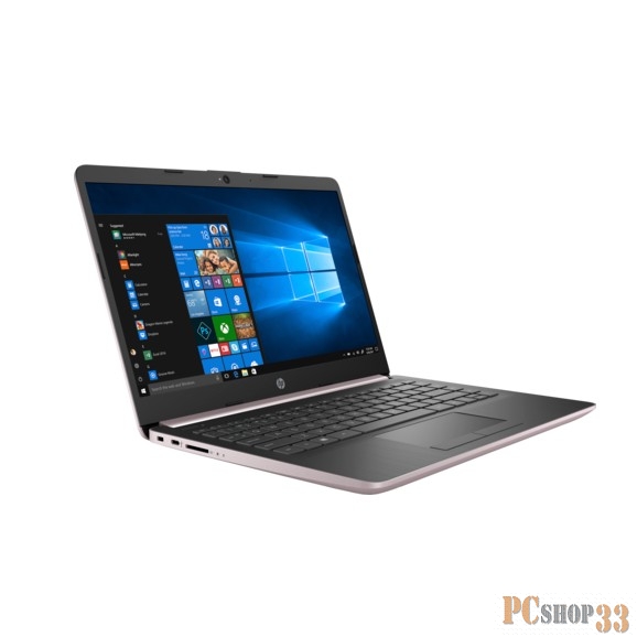 Ноутбук HP 14-cf0009ur 4JU58EA pink 14