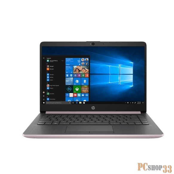 Ноутбук HP 14-cf0009ur 4JU58EA pink 14