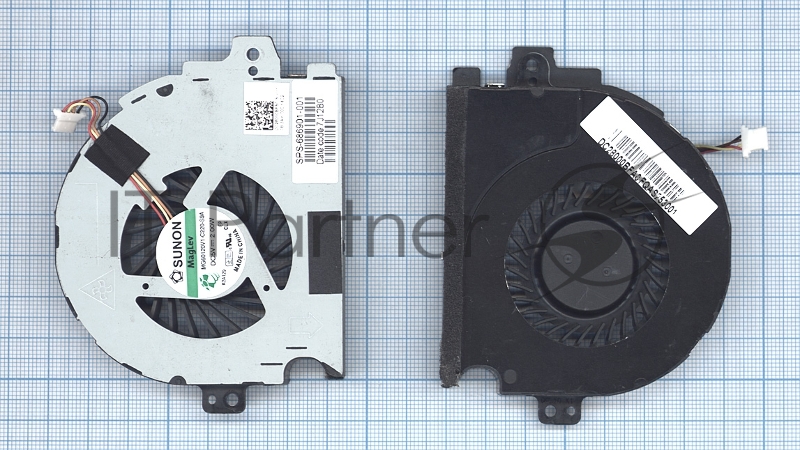 Вентилятор (кулер) для ноутбука HP Envy / Pavilion M6 M6T M6-1000 M6-1062