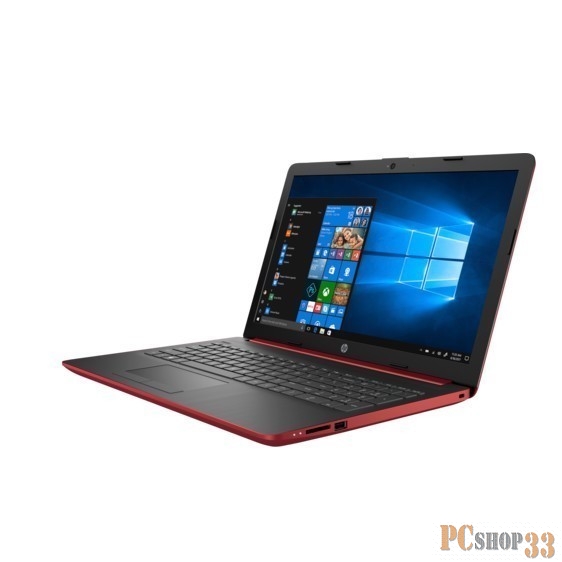 Ноутбук HP 15-da0086ur 4JS71EA red 15.6