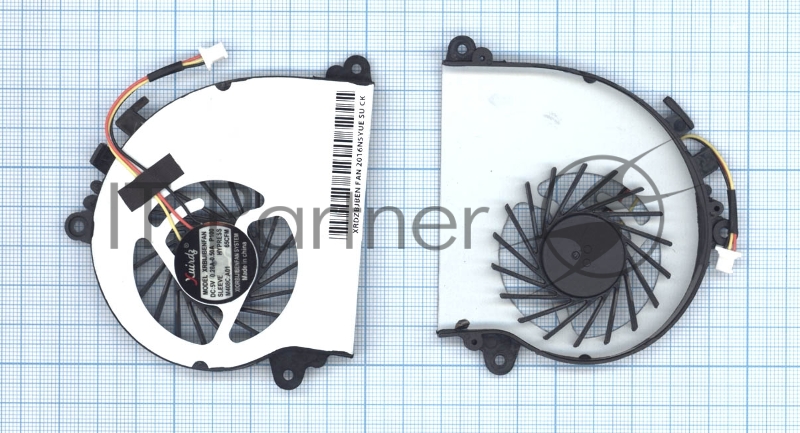 Вентилятор (кулер) для ноутбука MSI GS70 GS72 (CPU)