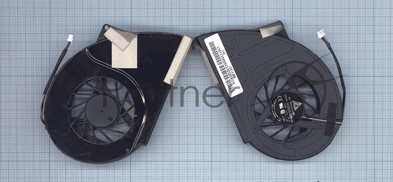 Вентилятор (кулер) для ноутбука Toshiba Qosimio X500 X505 P500 P500D P505 P505D VER-3 (с крышкой)