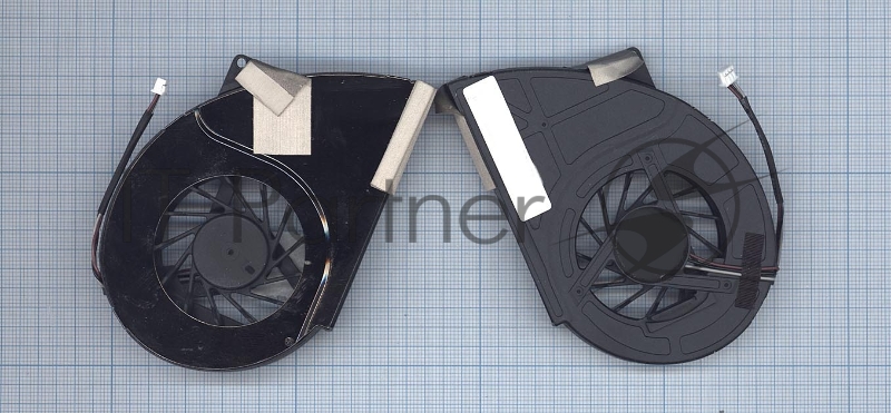 Вентилятор (кулер) для ноутбука Toshiba Qosimio X500 X505 P500 P500D P505 P505D VER-3 (с крышкой)