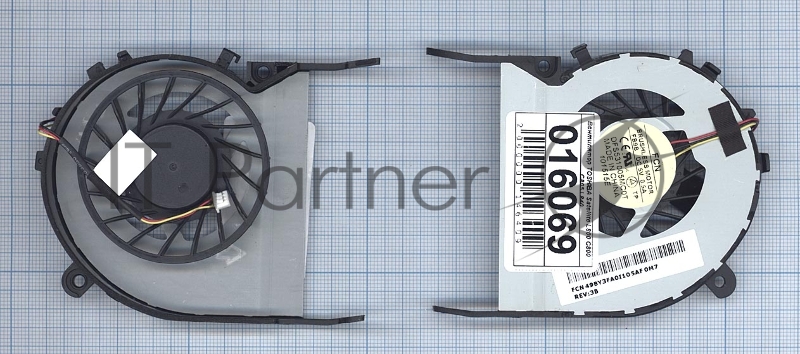 Вентилятор (кулер) для ноутбука Toshiba Satellite C800 L800 M800 VER-2