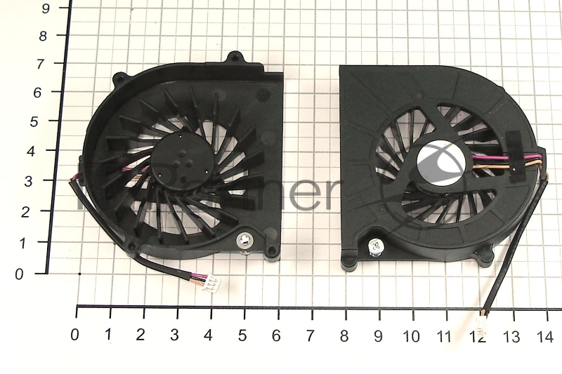 Вентилятор (кулер) для ноутбука Toshiba Satellite C630 C640 L600 L630 L645 VER-2 (3 pin)