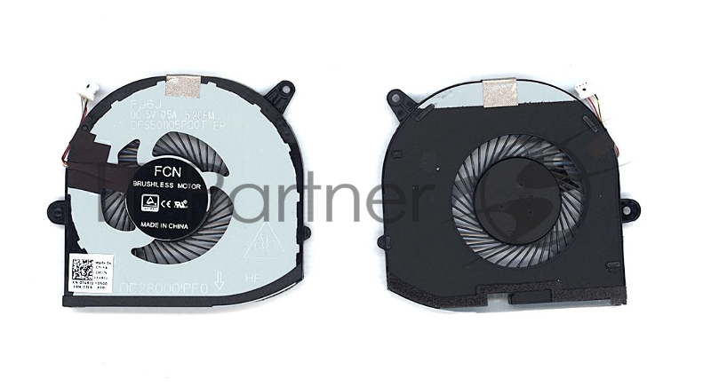 Вентилятор (кулер) для ноутбука Dell XPS 15 9570 Precision 5530 M5530 GPU