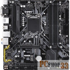 Материнская плата Gigabyte H370M D3H GSM RTL {1151, H370, 4DDR4, 2xPCI-E, Dsub+DVI+HDMI GbLAN SATA RAID Micro-ATX}