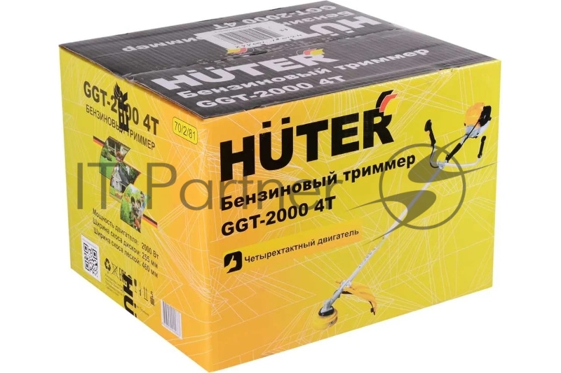 Бензиновый триммер GGT-2000 4Т (четырёхтактный) Huter