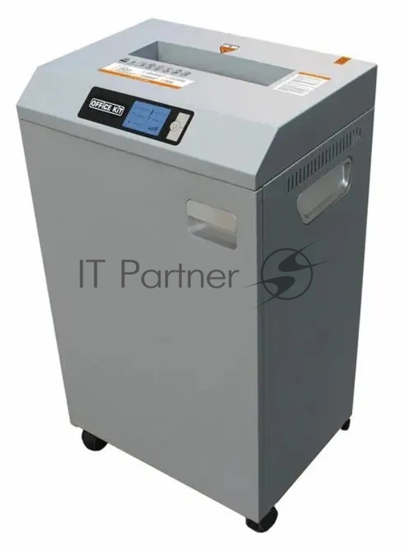 Шредер Office Kit S850 1,9х15 (секр.P-5)/фрагменты/19лист./8 скобы, пл.карты/CD