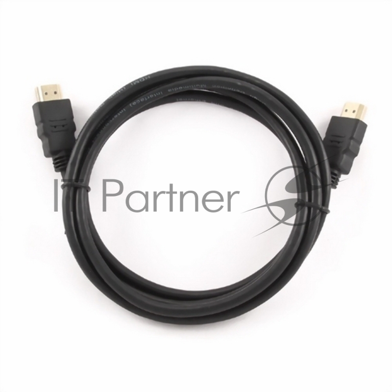 Кабель HDMI Cablexpert CC-HDMI4-0.5M, 19M/19M, v2.0, медь, позол.разъемы, экран, 0.5м, черный, пак