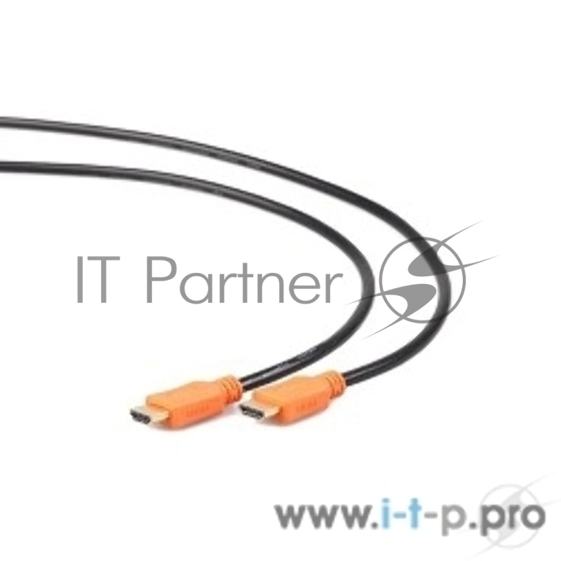 Кабель HDMI Cablexpert CC-HDMI4L-10, 19M/19M, v2.0, серия Light, позол.разъемы, экран, 3м, черный, пакет
