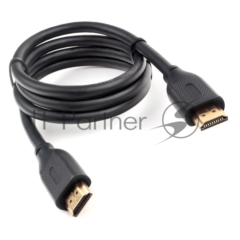 Кабель HDMI Cablexpert CC-HDMI8К-1M, 19M/19M, v2.1, 8К, медь, позол.разъемы, экран, 1м, черный, пакет