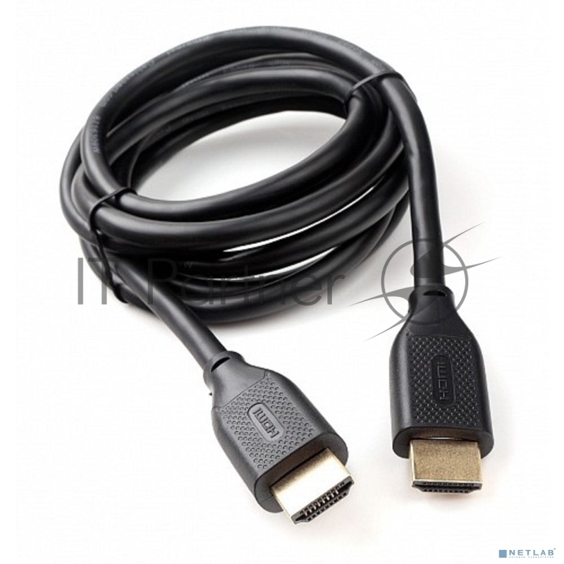 Кабель HDMI Cablexpert CC-HDMI8К-2M, 19M/19M, v2.1, 8К, медь, позол.разъемы, экран, 2м, черный, пакет