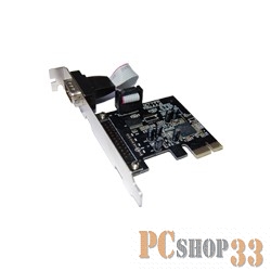 Контроллер COM (1 внешн. 9pin) STLab I-350 (PCI-E x1)