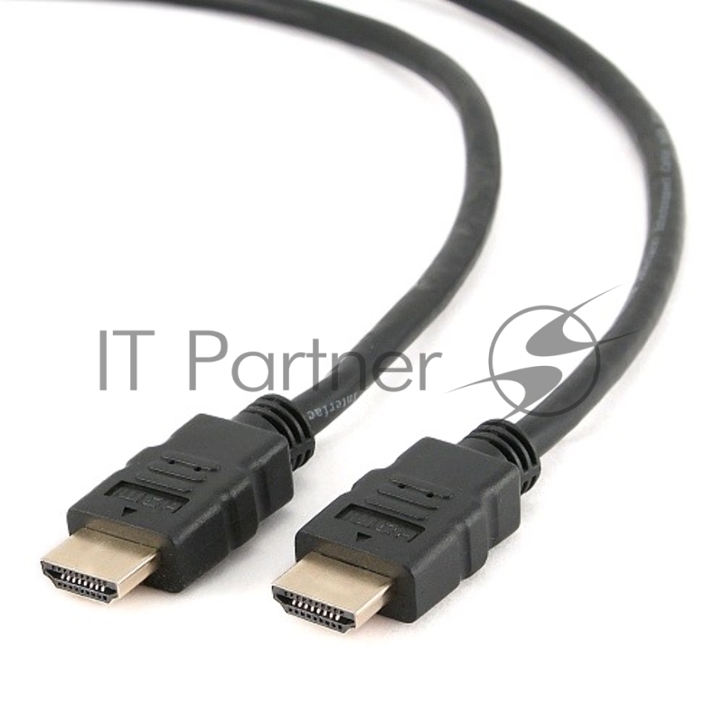 Кабель HDMI Cablexpert CC-HDMI4-15, 19M/19M, v2.0, медь, позол.разъемы, экран, 4.5м, черный, пакет