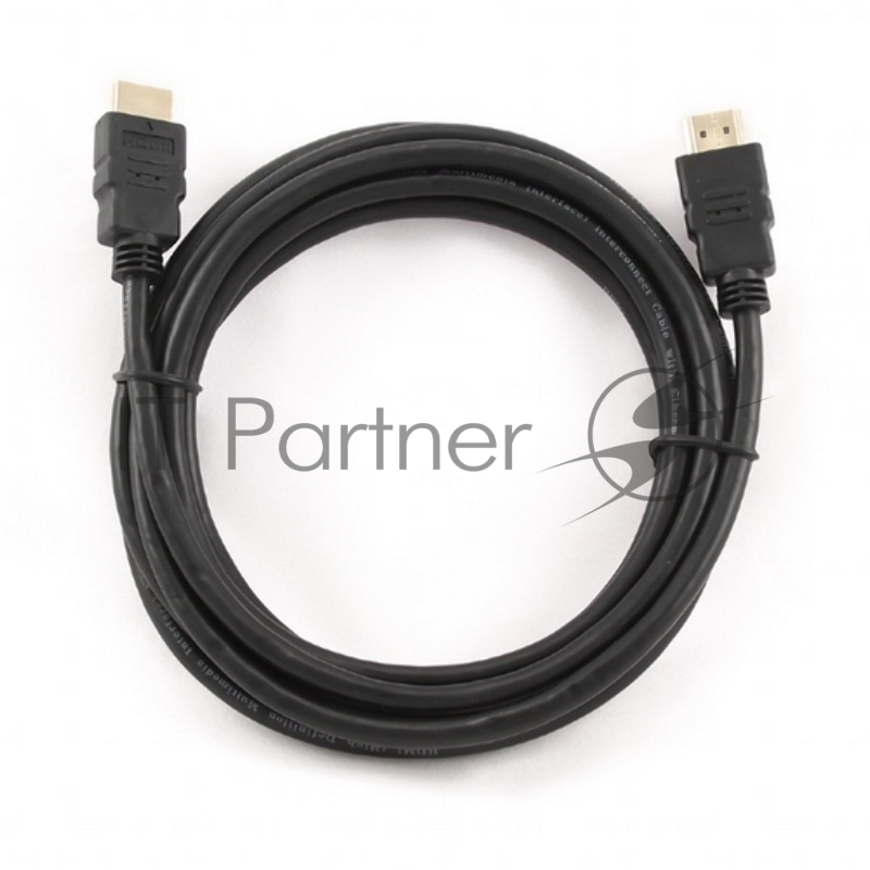 Кабель HDMI Cablexpert CC-HDMI4-15, 19M/19M, v2.0, медь, позол.разъемы, экран, 4.5м, черный, пакет