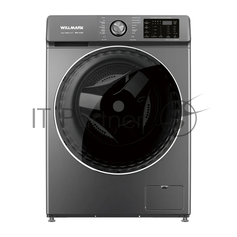 Стиральная машина WILLMARK WMF-1014IG (INVERTER,10 кг/1400 об.,14 реж.,пар, А+++, графит)