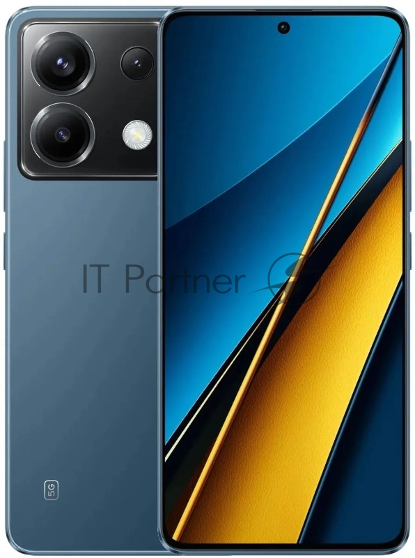 Смартфон Xiaomi POCO X6 5G 8/256Gb Blue MZB0FRQRU (51465)