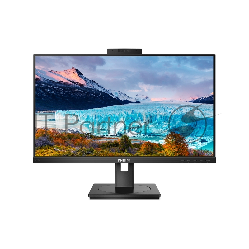 МОНИТОР 27 PHILIPS 272S1MH (00/01) Black с поворотом экрана (IPS, 1920x1080, 4 ms, 178°/178°, 250 cd/m, 50M:1, +DVI, +HDMI)