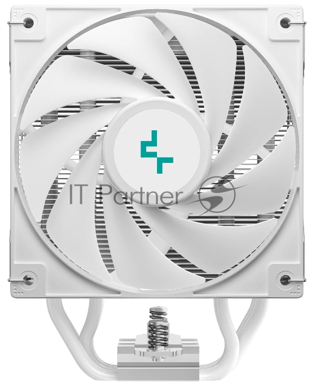 Кулер DEEPCOOL AG500 DIGITAL WH ARGB LGA1700/1200/115X/AM5/AM4 (9шт/кор, TDP 240W, PWM, ARGB Fan 120mm, 5 тепл. трубок, белый) RET