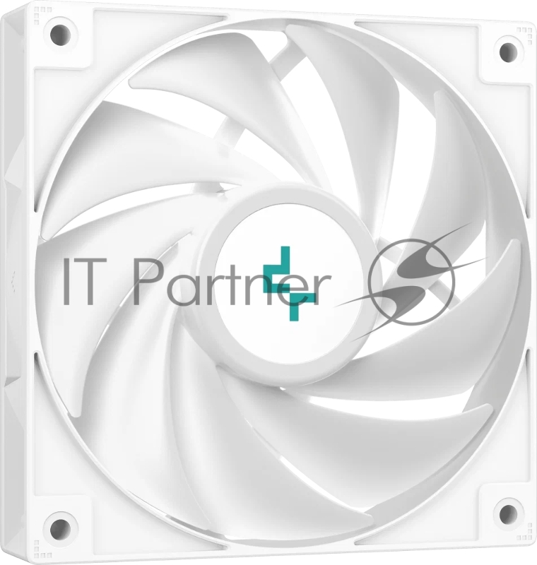 Кулер DEEPCOOL AG620 DIGITAL WH ARGB LGA1700/1200/115X/AM5/AM4 (8шт/кор, TDP 260W, PWM, DUAL Fan 120mm, 6 тепл. трубок, белый) RET