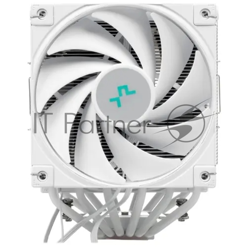 Кулер DEEPCOOL AK620 DIGITAL WH LGA20XX/1700/1200/115X/AM5/AM4 (8шт/кор, TDP 260W, PWM, DUAL Fan 120mm, 6 тепл. трубок, ARGB, белый) RET