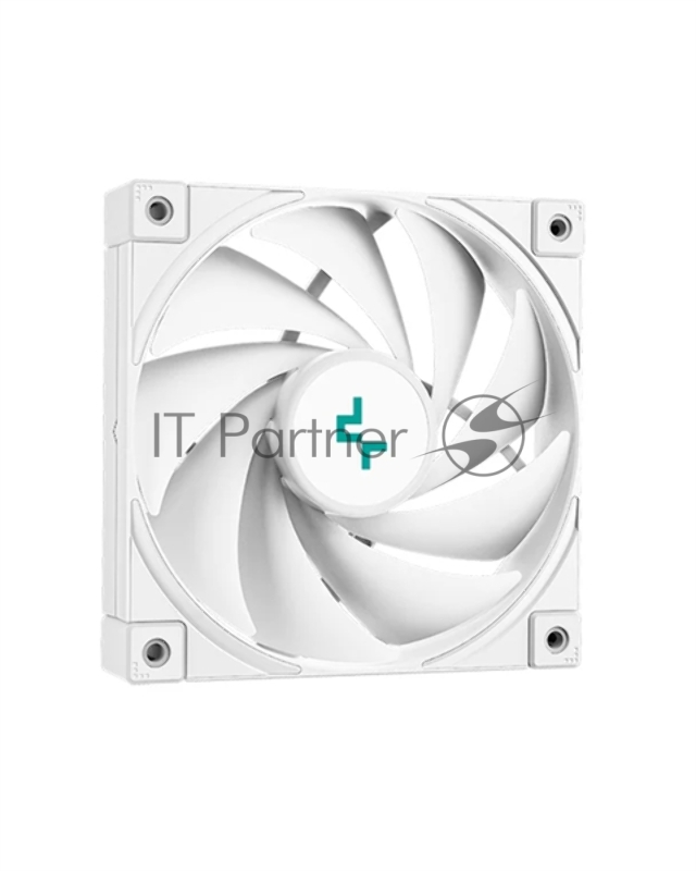 Кулер DEEPCOOL AK500 DIGITAL WH LGA20XX/1700/1200/115X/AM5/AM4 (9шт/кор, TDP 240W, PWM, Fan 120mm, 5 тепл. трубок, Copper Base, белый) RET