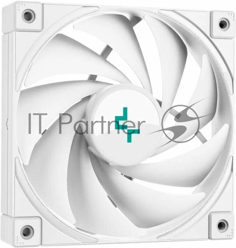 Кулер DEEPCOOL AK500 DIGITAL WH LGA20XX/1700/1200/115X/AM5/AM4 (9шт/кор, TDP 240W, PWM, Fan 120mm, 5 тепл. трубок, Copper Base, белый) RET