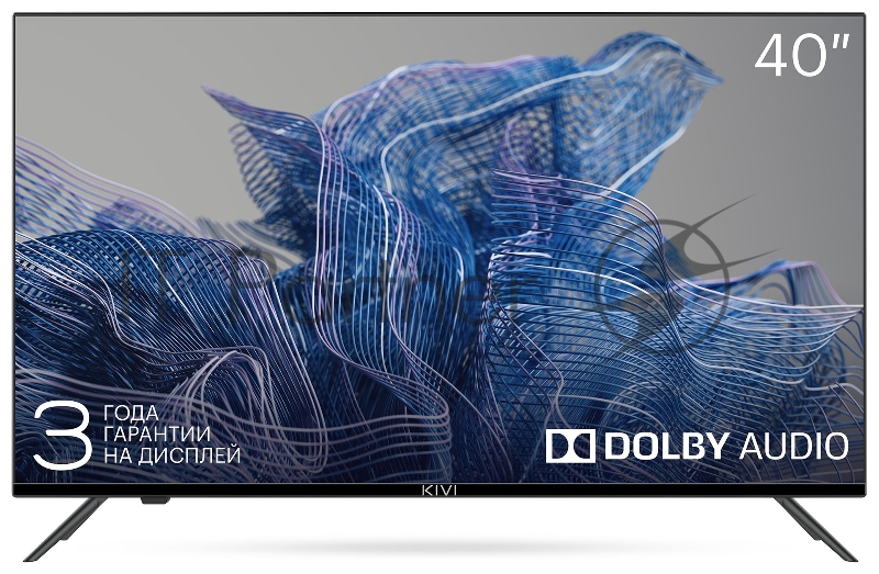 Телевизор LED Kivi 40 40F550NB черный FULL HD 60Hz DVB-T DVB-T2 DVB-C